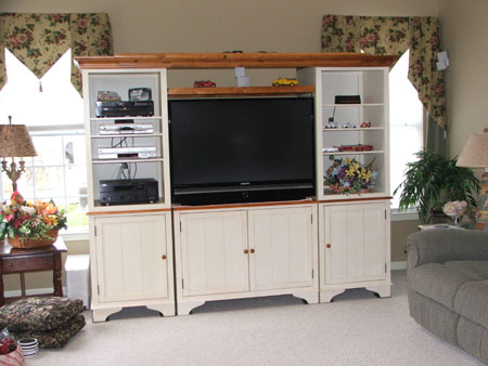 Entertainment centers for your big screen TV's